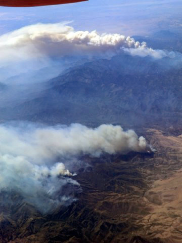 Lightning likely caused blaze in Brown's Canyon