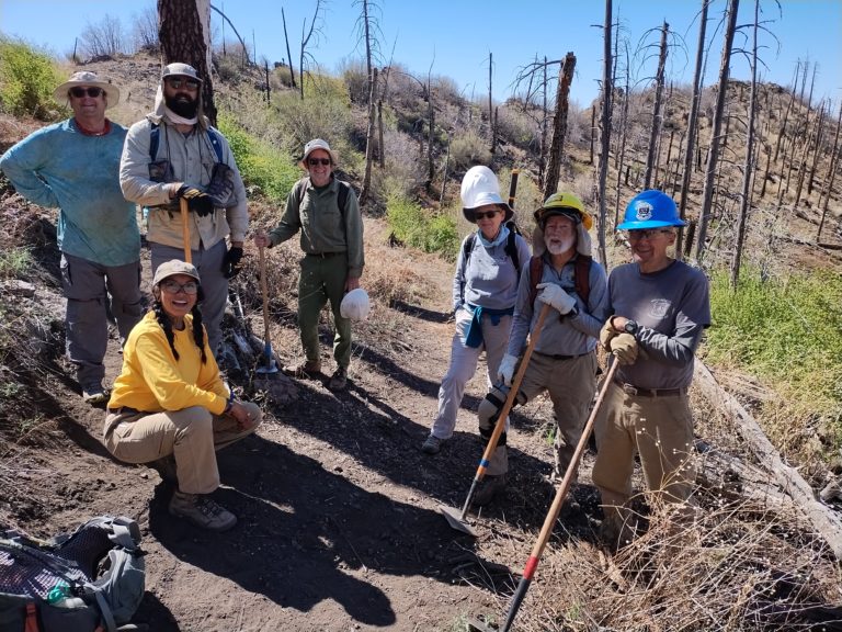 Spring trail maintenance